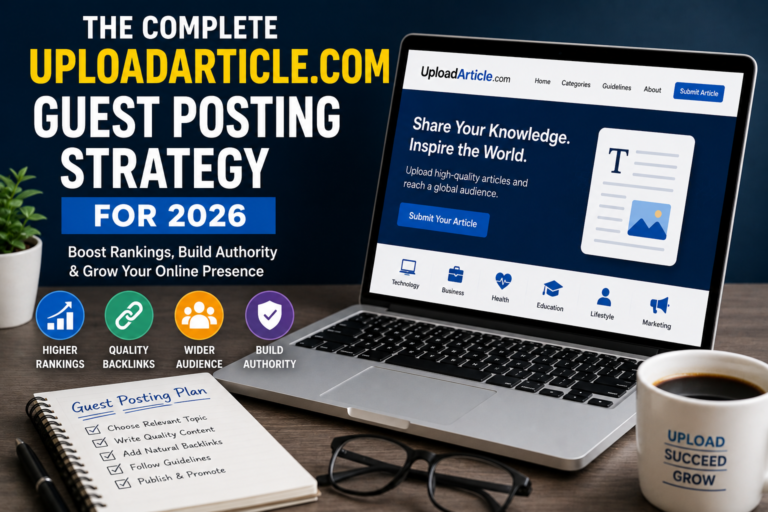 The Complete UploadArticle.com Guest Posting Strategy for 2026 UploadArticle.com