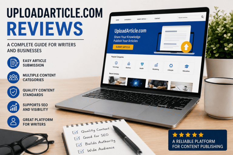 UploadArticle.com Reviews: An Honest Look at the Publishing Platform UploadArticle.com Reviews