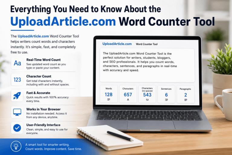 Everything You Need to Know About the UploadArticle.com Word Counter Tool UploadArticle.com