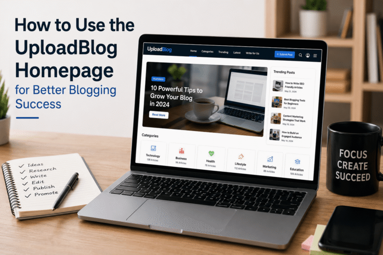 How to Use the UploadBlog Homepage for Better Blogging Success uploadblog