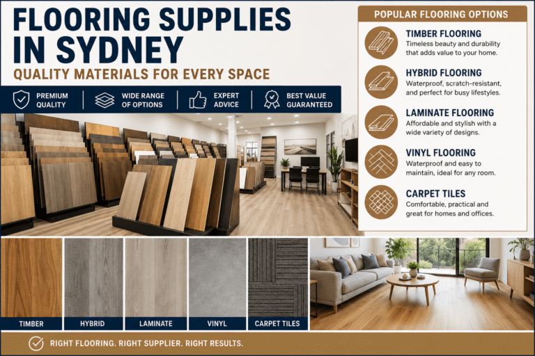 Flooring Supplies in Sydney: A Complete Guide to Choosing the Right Materials for Every Project Flooring Supplies in Sydney